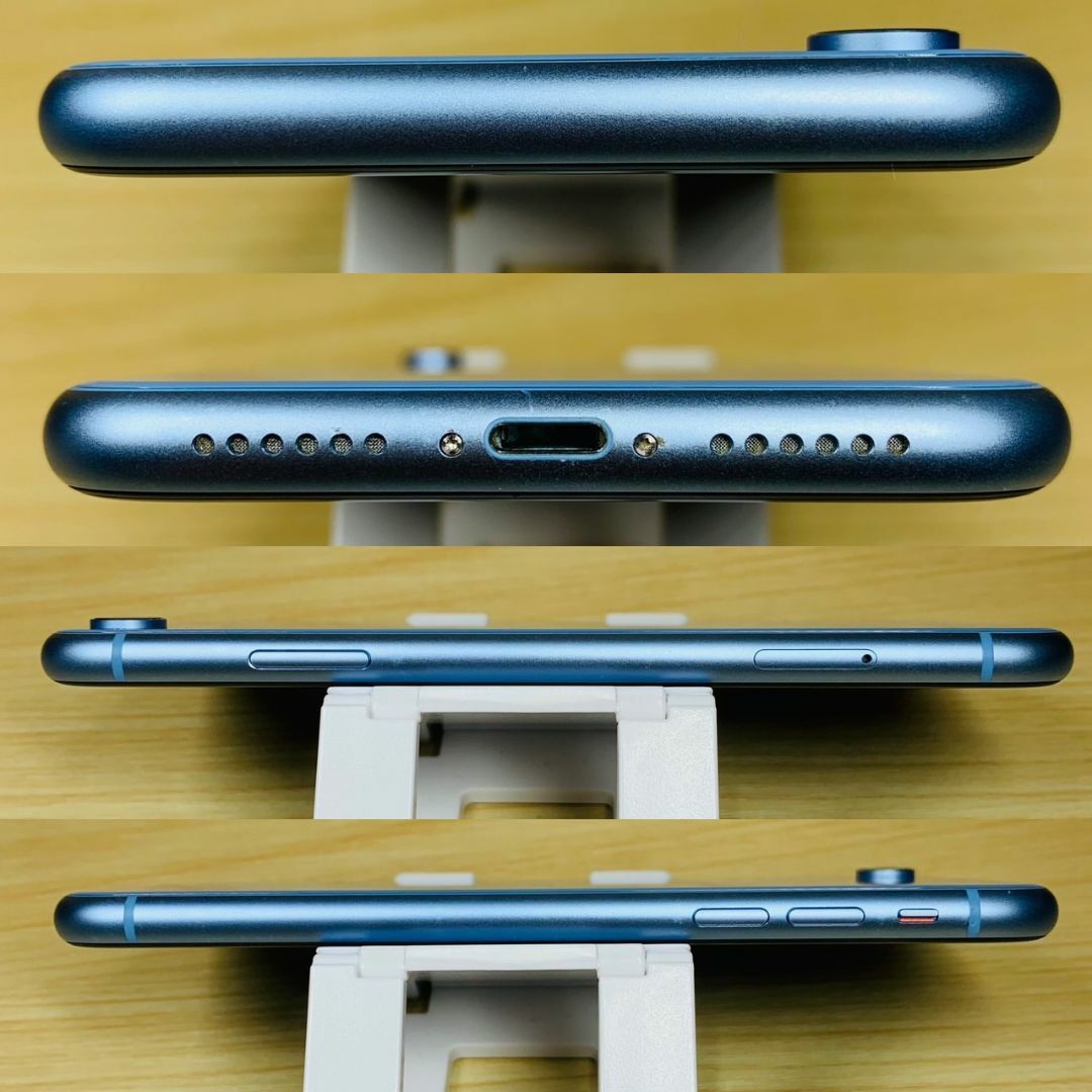 美品 SIMフリー iPhoneXR 64GB Blue P85