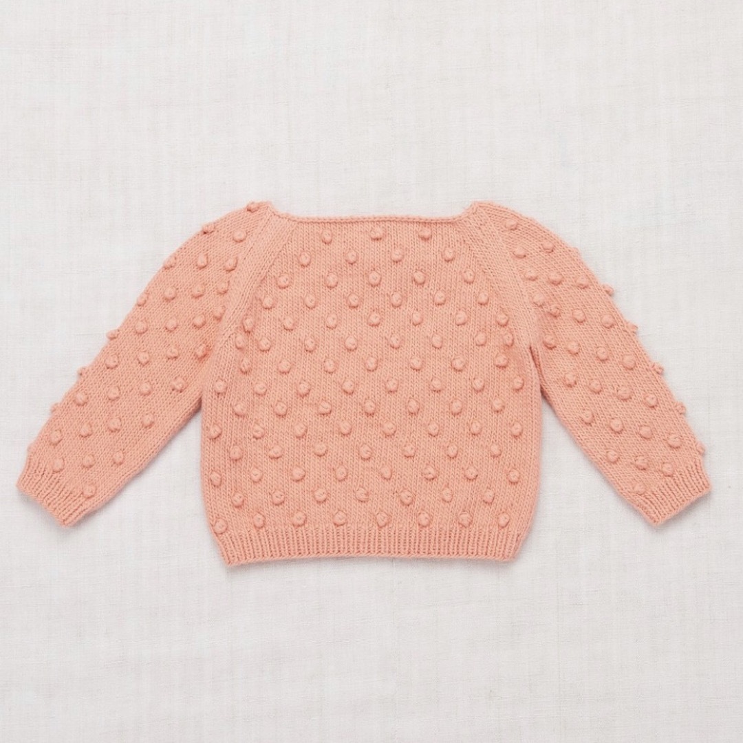 misha and puff ポップコーンセーター　4-5y 新品　21aw