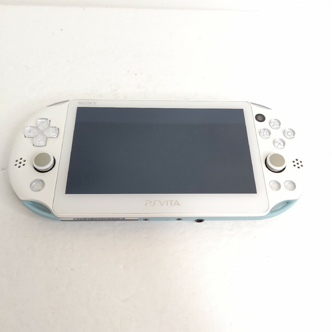 PSVITA pch-2000 ライトブルーホワイト　画面極美品　ソニーゲーム機 | フリマアプリ ラクマ