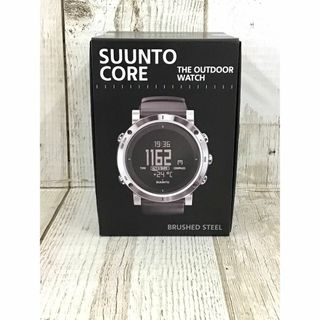 スント(SUUNTO)のSUUNTO(スント) スントコア ブラッシュドスチール SS020339000(腕時計(デジタル))