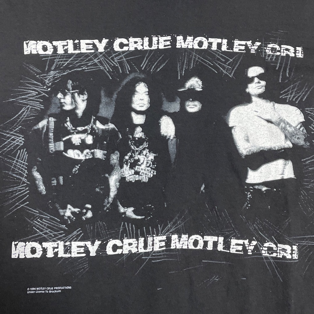 BROCKUM USA製 MOTLEY CRUE カスタムヴィンテージTシャツ