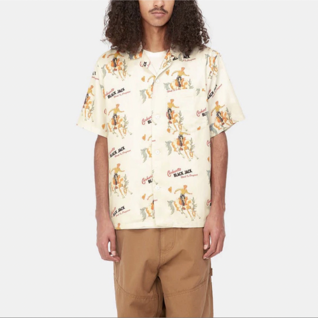 【美品】Carhartt BlackJack Vacation Shirt