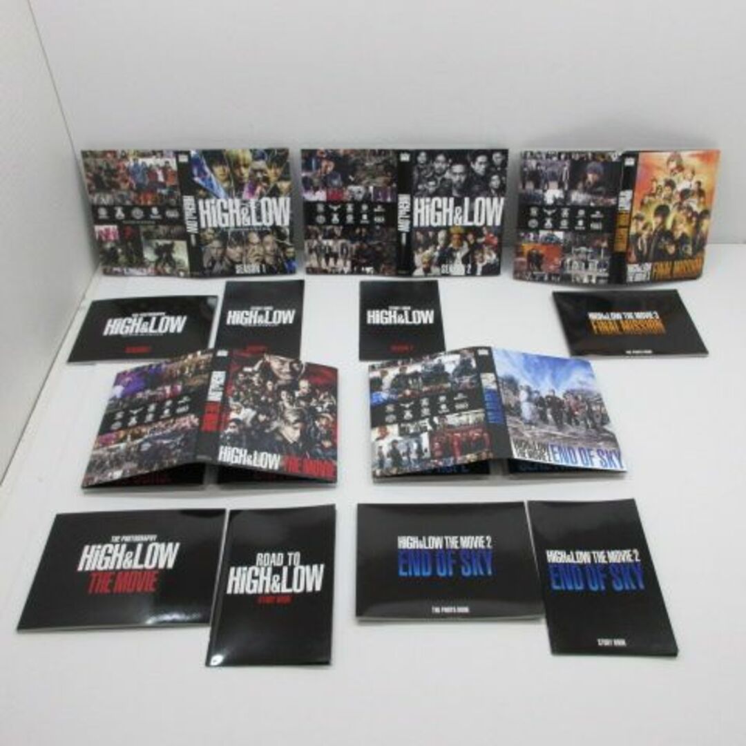 HiGH&LOW 　DVDセット   エンタメ/ホビーのDVD/ブルーレイ(日本映画)の商品写真