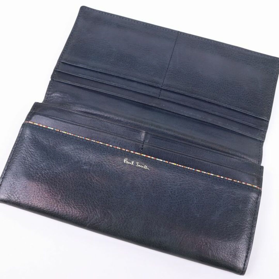 Paul Smith - ポールスミス 長財布 二つ折り レザー フラップ ブランド