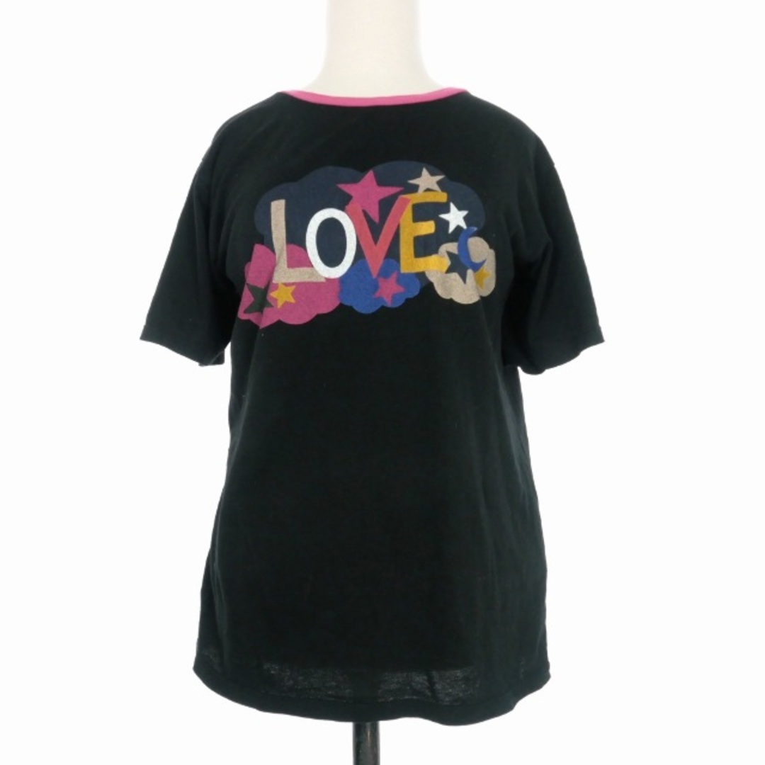 サンローラン パリ 16SS LOVE プリント Tシャツ 半袖 クルーネック