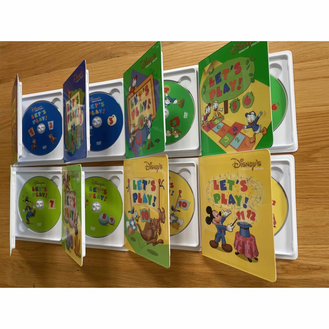 Disney(ディズニー)の2016年 ディズニー英語システム レッツプレイ DVD  エンタメ/ホビーのDVD/ブルーレイ(キッズ/ファミリー)の商品写真
