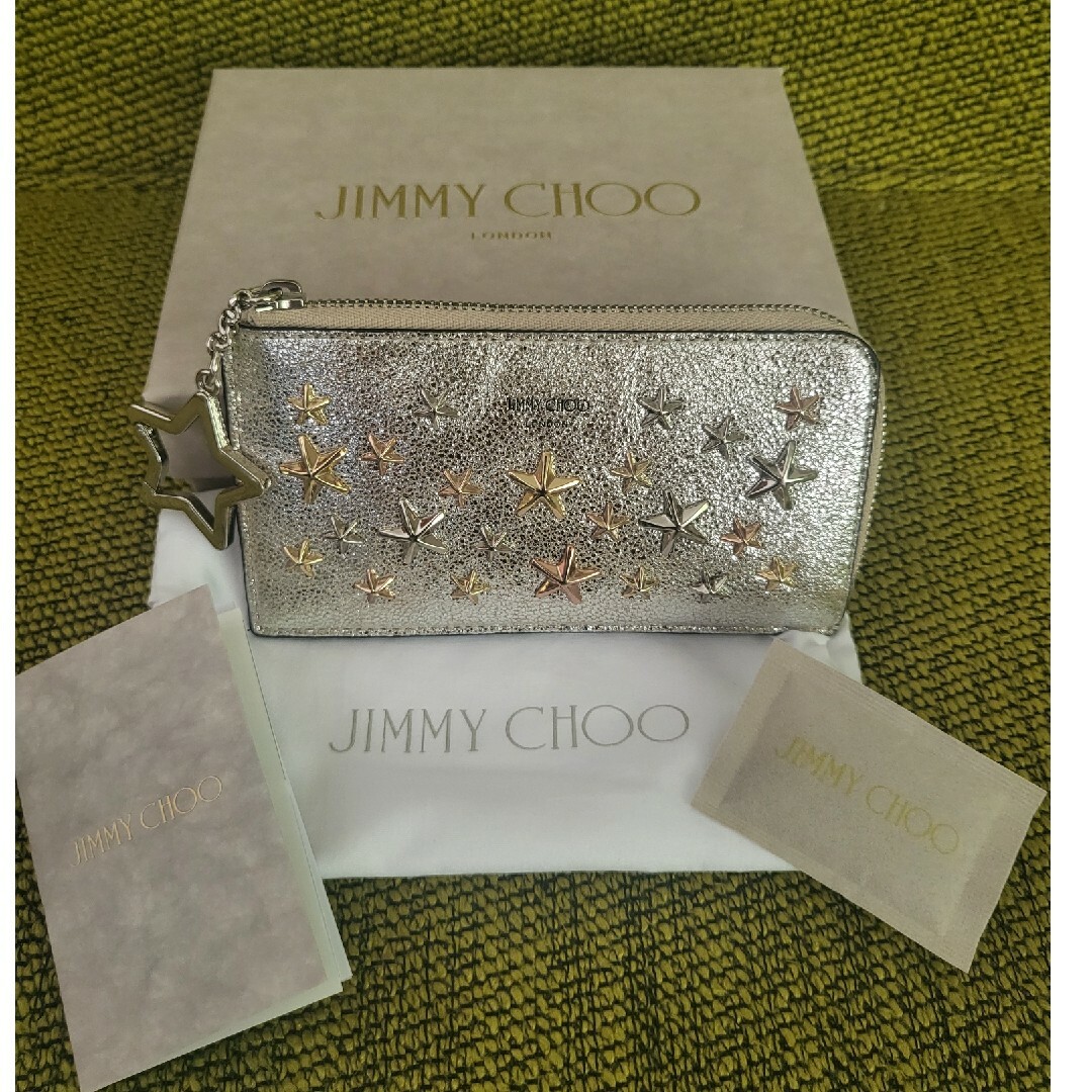 JIMMY CHOO☆カード&コインケースフラグメンテケース - 財布