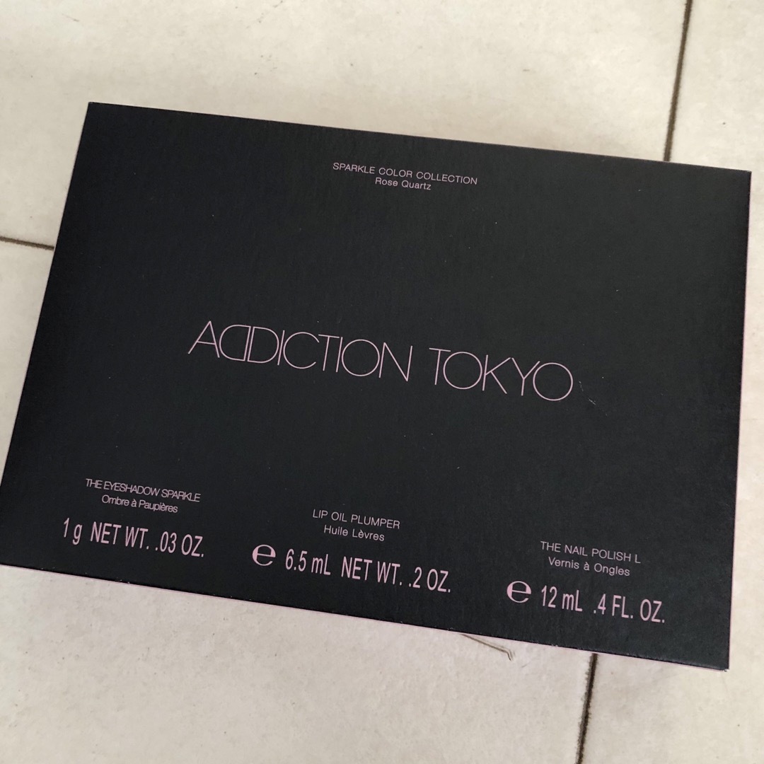 ADDICTION(アディクション)のADDICTION スパークルカラーコレクション ローズクォーツ　新品わ コスメ/美容のキット/セット(コフレ/メイクアップセット)の商品写真