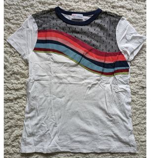 レッドヴァレンティノ(RED VALENTINO)のレッドヴァレンティノ●半袖Tシャツ レース XS●美品(Tシャツ(半袖/袖なし))