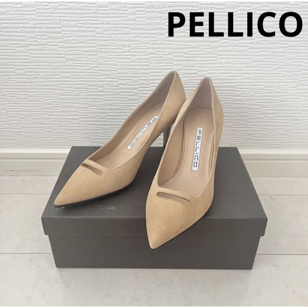 PELLICO - 定価56100 新品 ペリーコ アネッリ パンプス パイソン 37の+
