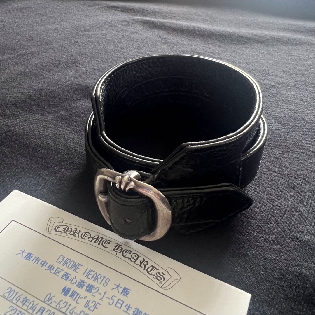 Chrome Hearts R to R Leather Braceletブレスレット