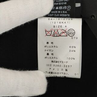 【美品】アナスイ　レース チュニック　M　ブラック　アメリカ製