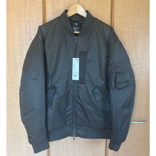 希少サイズ3XL　ユニクロ　+J　ハイブリッド　ダウン　MA-1　ジャケット