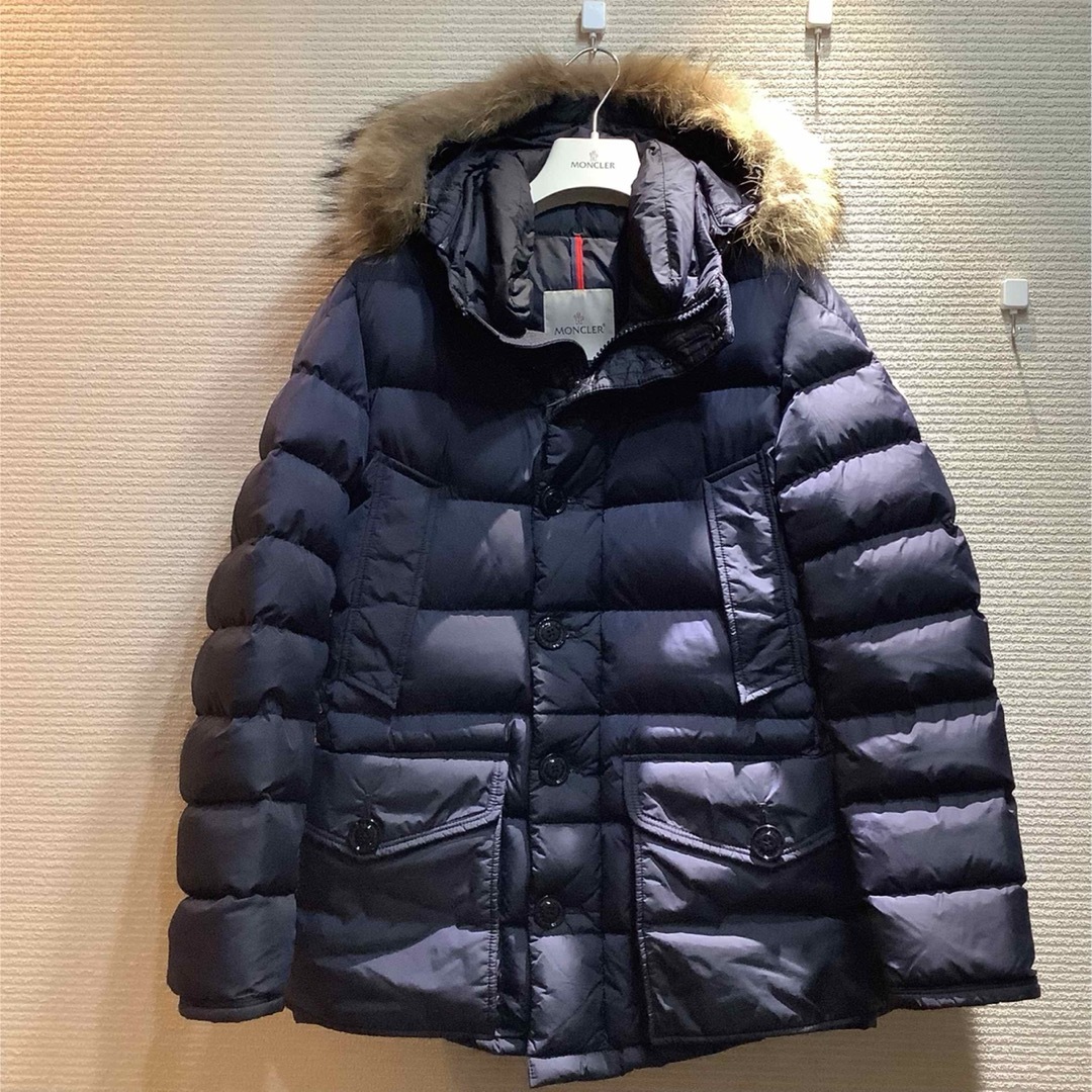 モンクレール  MONCLER ファー ダウンジャケット CLUNY 1/M相当