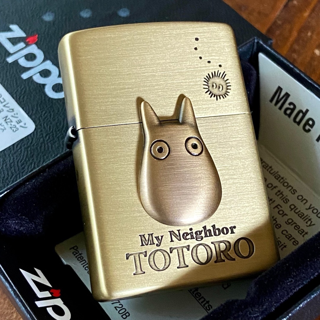 新品 Zippo となりのトトロ 小トトロ 3 ジブリ ジッポー NZ-23