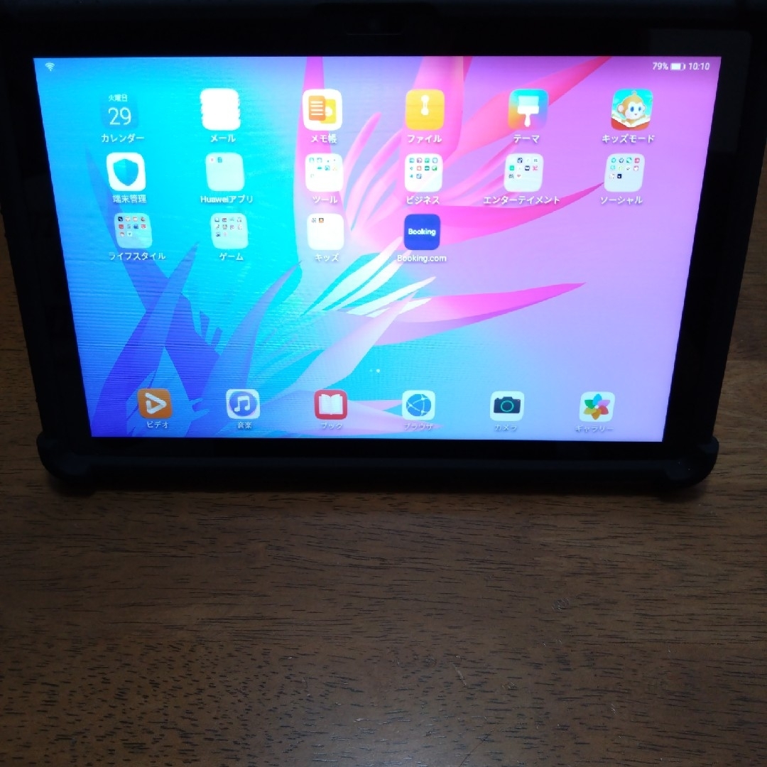 HUAWEI(ファーウェイ)のHUAWEI MatePad T 美品　完動新品並 スマホ/家電/カメラのPC/タブレット(タブレット)の商品写真