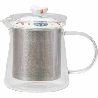 西海陶器 波佐見焼 一誠陶器 ガラス ティーポット 大 約600ml (スーパー(容器)