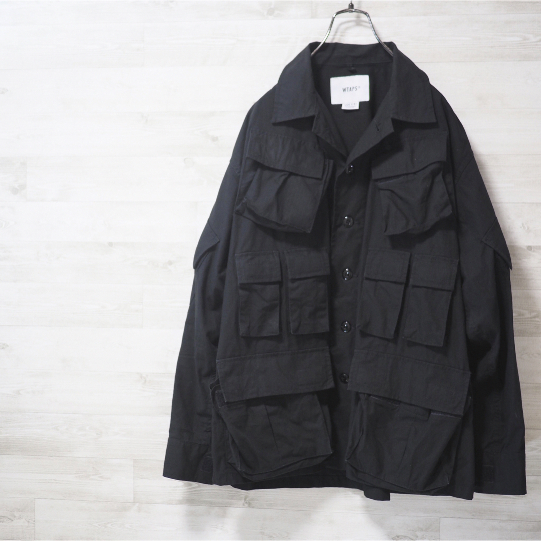 Sサイズ WTAPS 20AW SMOCK/LS/POLY.TWILL - ミリタリージャケット