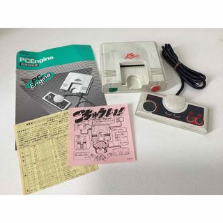 エヌイーシー(NEC)のNEC PC Engine ピーシーエンジン　ゲーム機　コントローラ(家庭用ゲーム機本体)