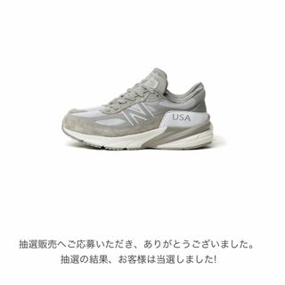 ダブルタップス(W)taps)のWTAPS × NEW BALANCE M990 V6 GREY(スニーカー)