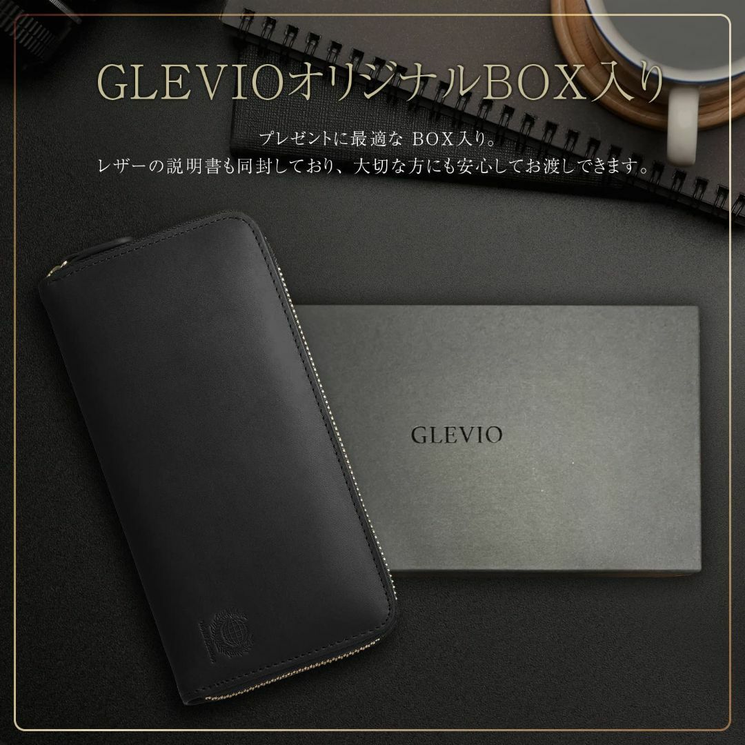 グレヴィオ] GLEVIO(グレヴィオ) イタリアンレザー 財布 長財布