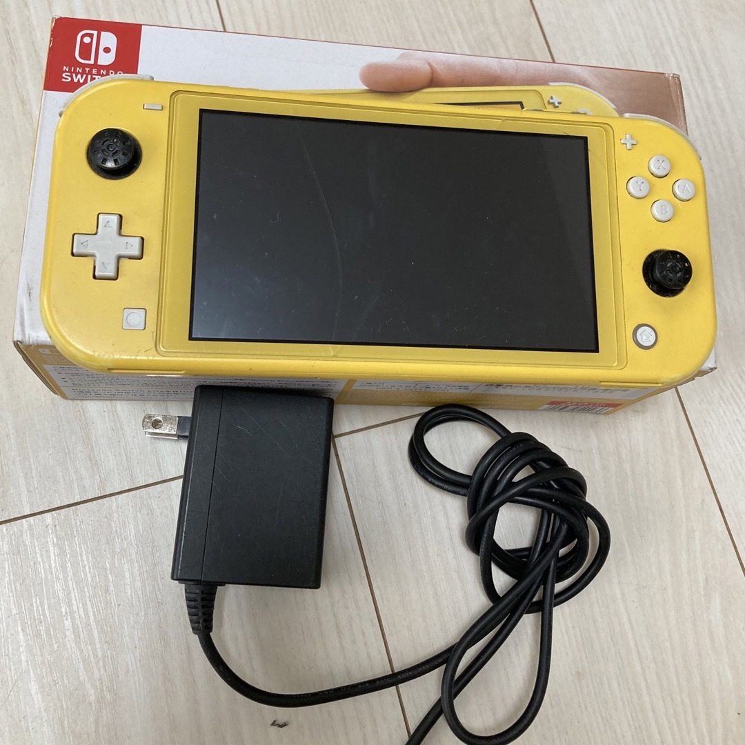 Nintendo Switch Lite イエロー 【ジャンク品】の通販 by aco's shop