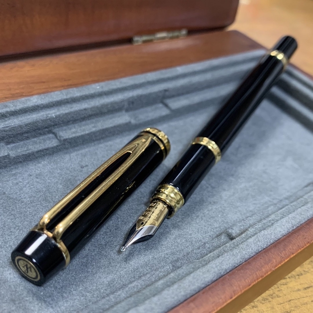 【色: ブラックGT】WATERMAN ウォーターマン 公式 限定 替芯&メッセ