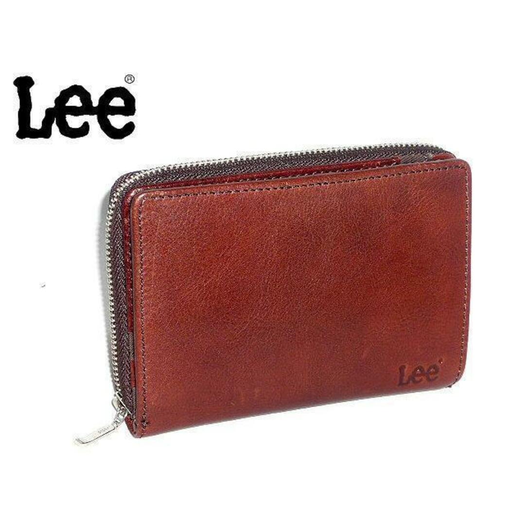 Lee 二つ折り財布  0520266 チョコ