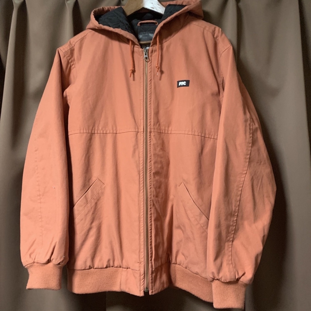 FTC WASHED CANVAS HOODED JACKET