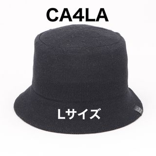 カシラ(CA4LA)のCA4LA カシラ バケットハット ブラック 新品未使用(ハット)