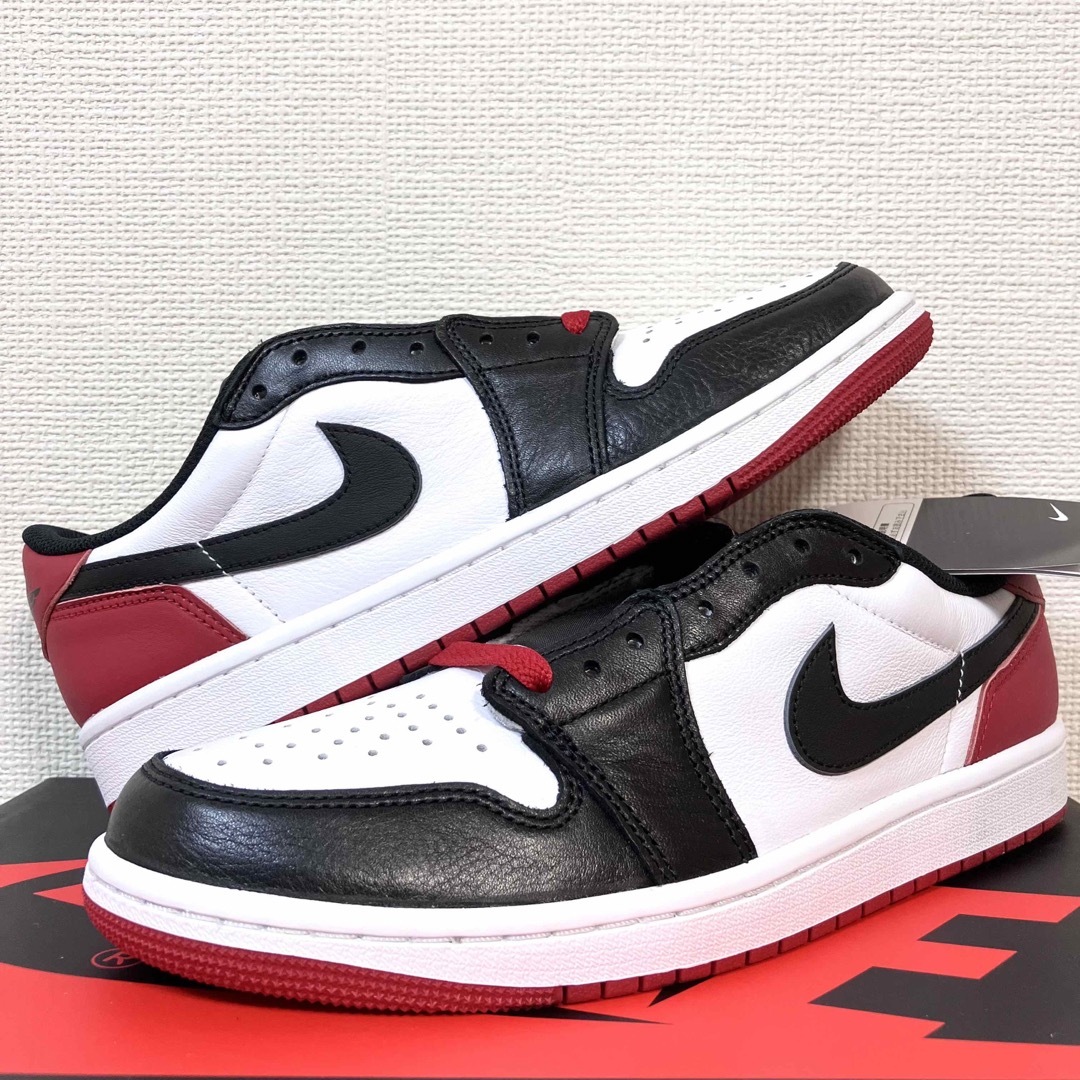 AIR JORDAN1 RETRO LOW OG "Black Toe"