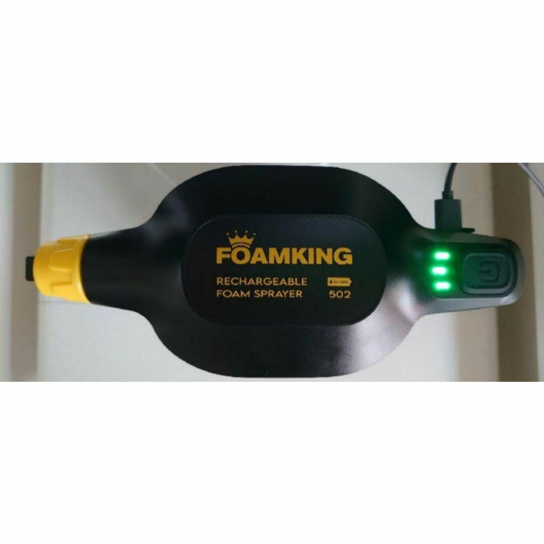 ★FOAMKING★フォームキング★USB充電式電動フォームガン 自動車/バイクの自動車(洗車・リペア用品)の商品写真