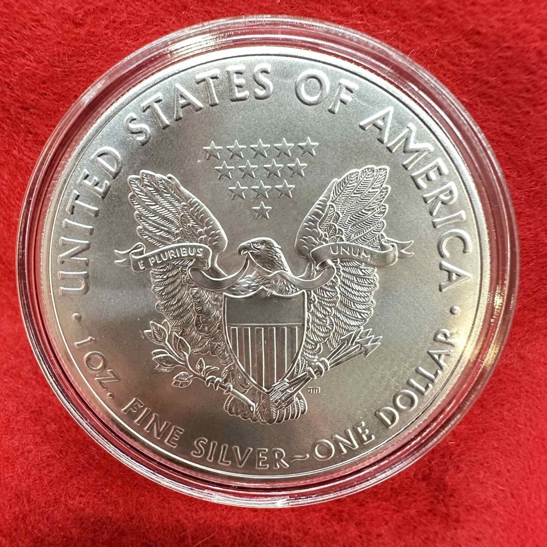 アメリカ イーグル銀貨 2021年 純銀 銀貨 アメリカ造幣局 自由の女神