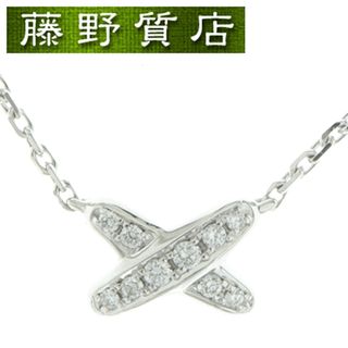 ショーメ(CHAUMET)の (新品仕上げ済）ショーメ CHAUMET リアン ドゥ ショーメ ミニ リアン ダイヤ ネックレス ペンダント K18 WG × ダイヤ 082094 証明書 8907(ネックレス)