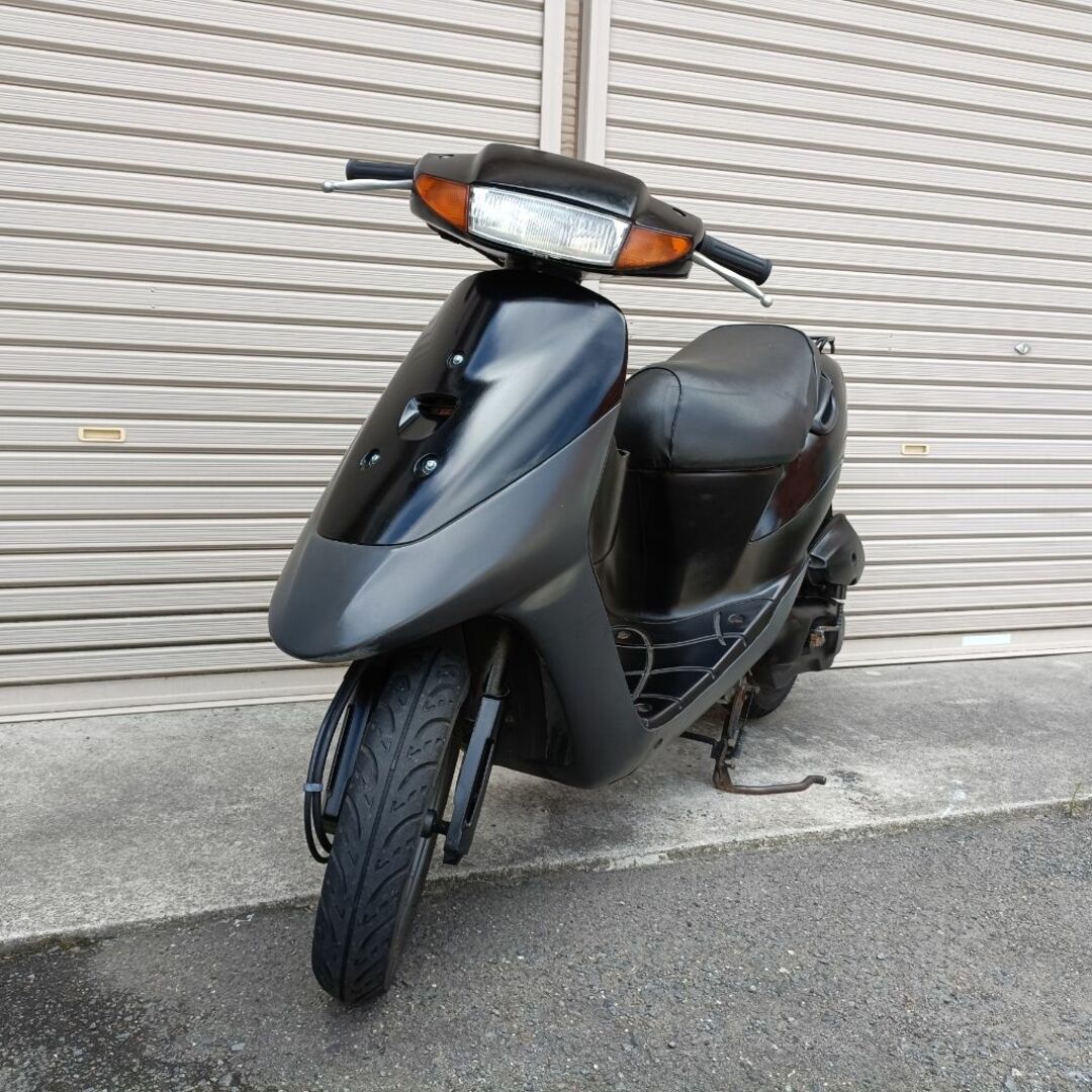 レッツ2 2ストロークエンジン ブラック 黒色 原付 スクーター 大阪