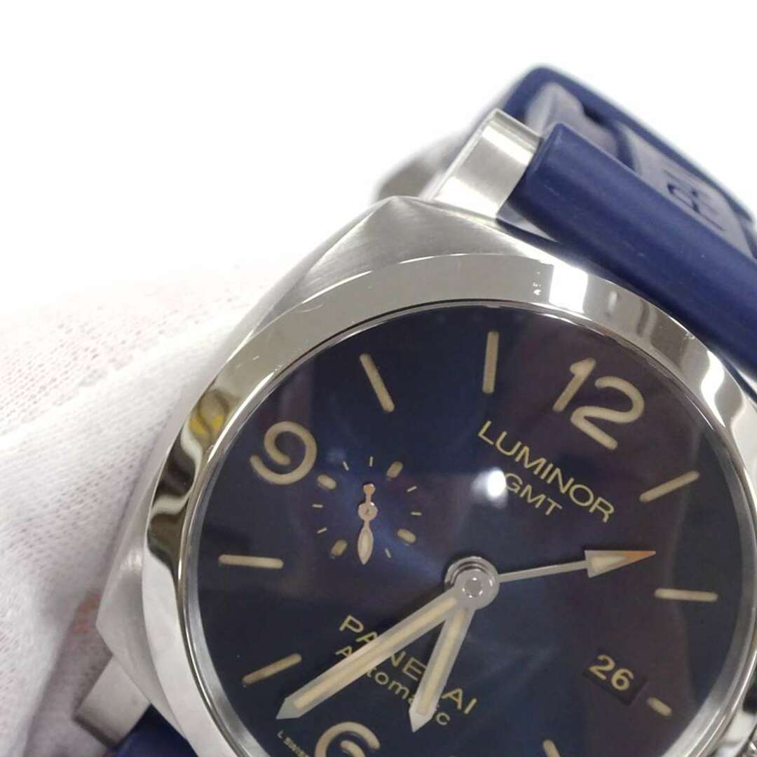 パネライ ルミノール 1950 GMT PAM01033 PANERAI 腕時計 ブルー文字盤