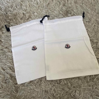 モンクレール(MONCLER)のモンクレール巾着袋　２枚　モンクレール保存袋(日用品/生活雑貨)
