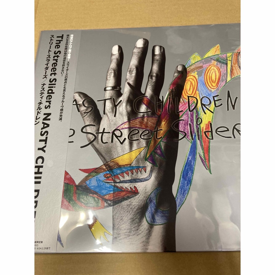 THE STREET SLIDERSNASTYCHILDREN限定盤レコード新品 - その他