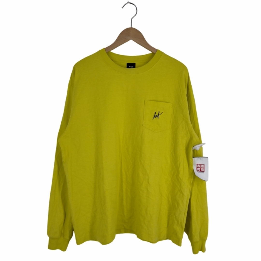 HUF Tシャツ Popeye ポパイ Pocket ホワイトクリーム L ハフ