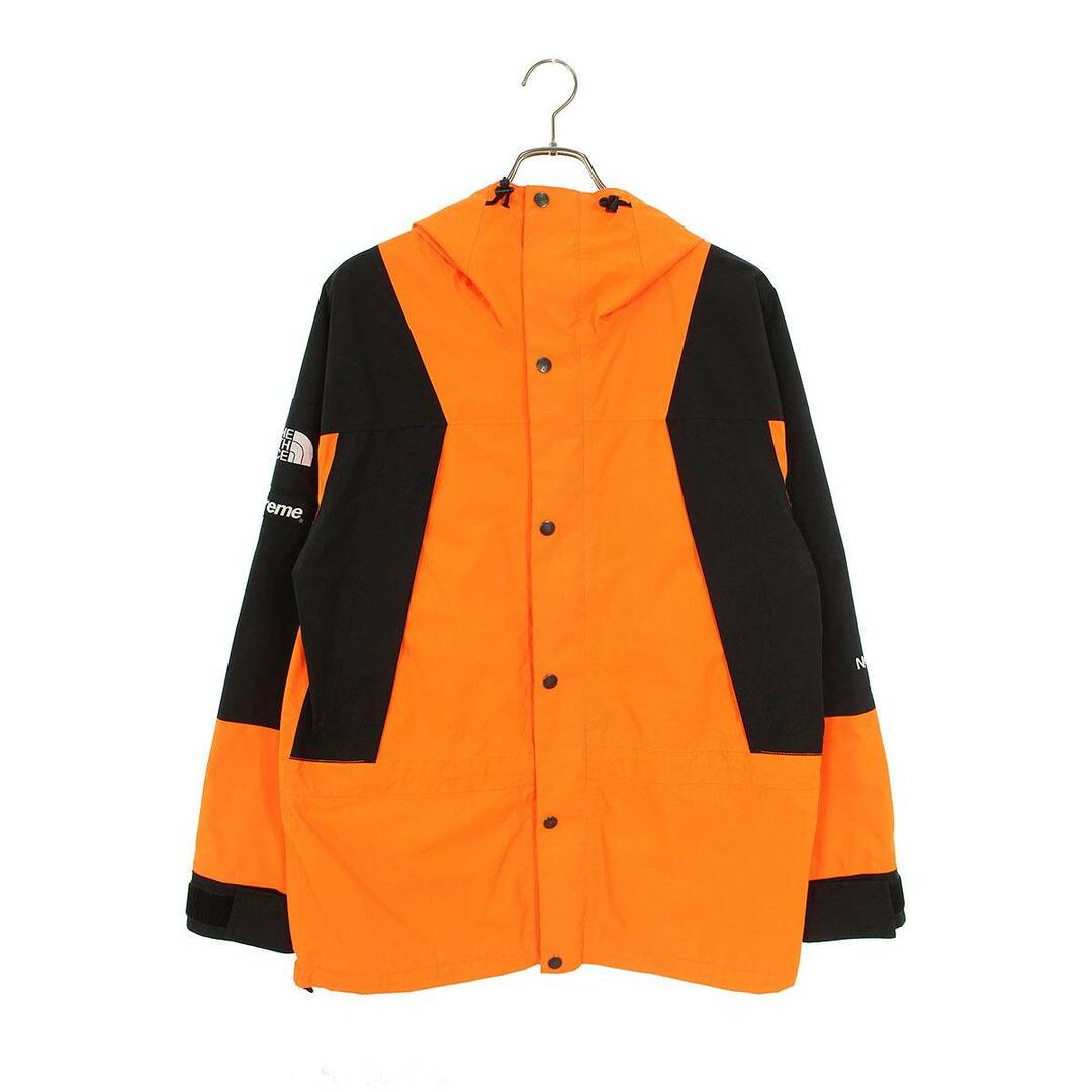 シュプリーム ×ノースフェイス THE NORTH FACE  16AW  Mountain Light Jacket パワーオレンジマウンテンライトジャケットブルゾン メンズ S