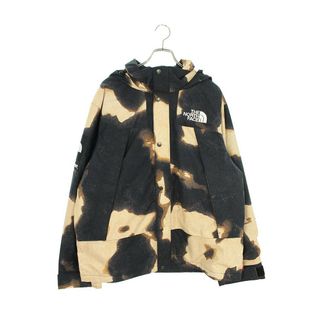 シュプリーム(Supreme)のシュプリーム ×ノースフェイス THE NORTH FACE  21AW  Bleached Denim Print Mountain Jacket タイダイマウンテンジャケットブルゾン メンズ L(ブルゾン)