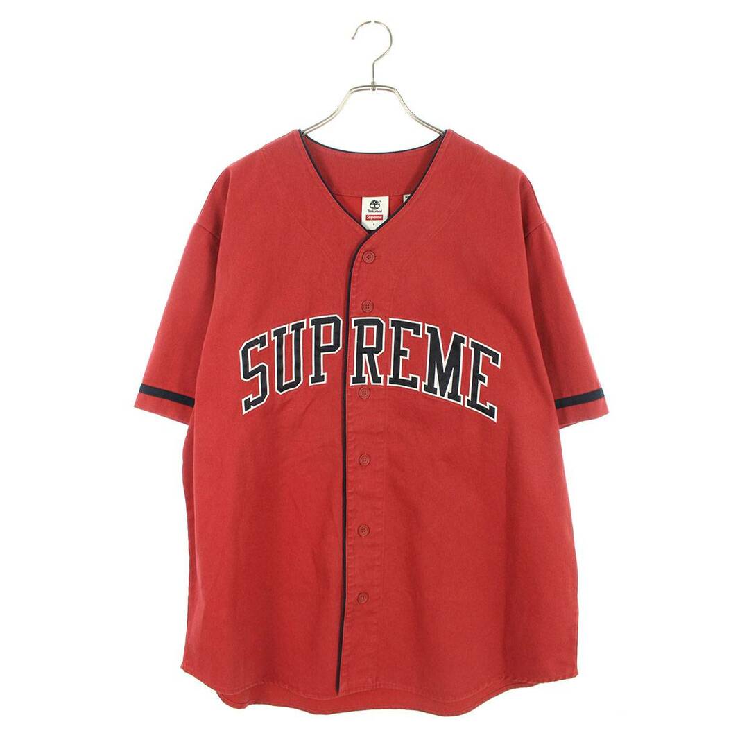 Supreme(シュプリーム)のシュプリーム ×ティンバーランド Timberland  23SS  Timberland Baseball Jersey ベースボール半袖シャツ メンズ L メンズのトップス(シャツ)の商品写真