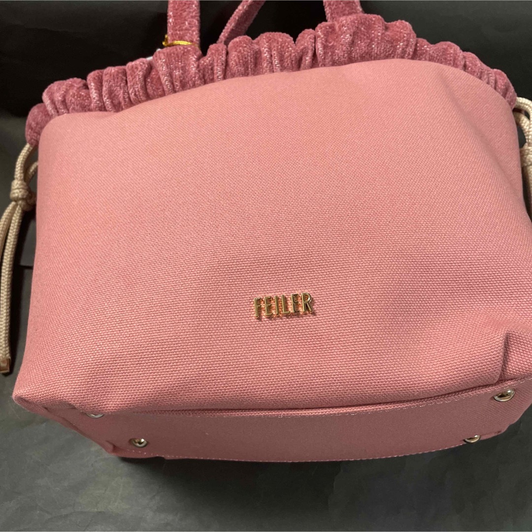 超美品！FEILER（フェイラー）大判　秋、冬、春バッグ