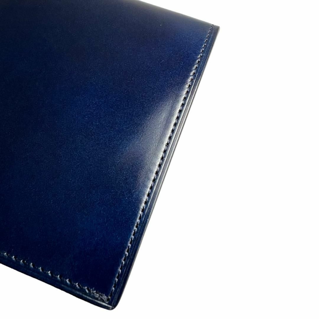 Alden - 【新品◇ALDEN代理店】KTルイストン シェルコードバン 財布 紺