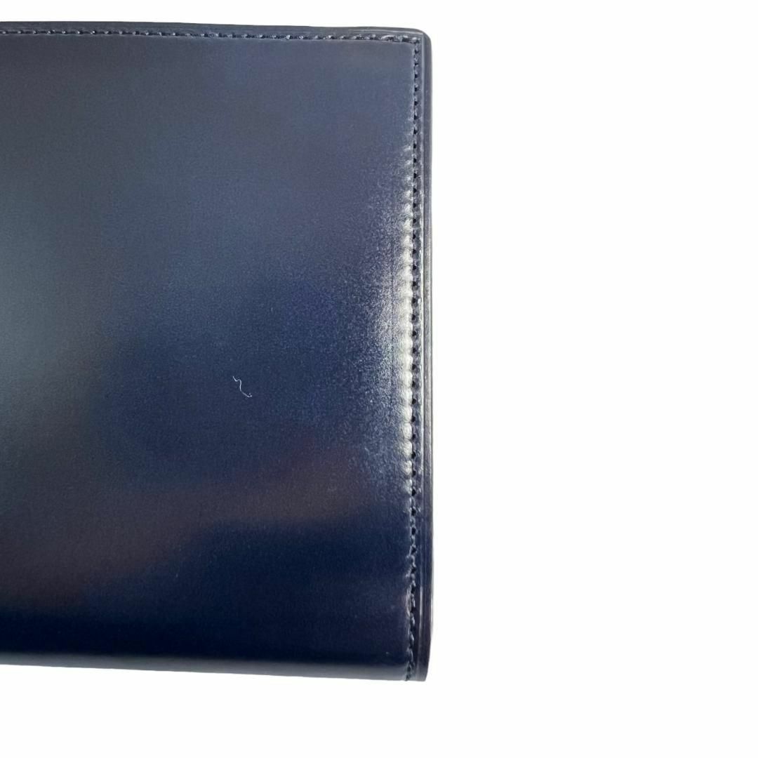 Alden - 【新品◇ALDEN代理店】KTルイストン シェルコードバン 財布 紺