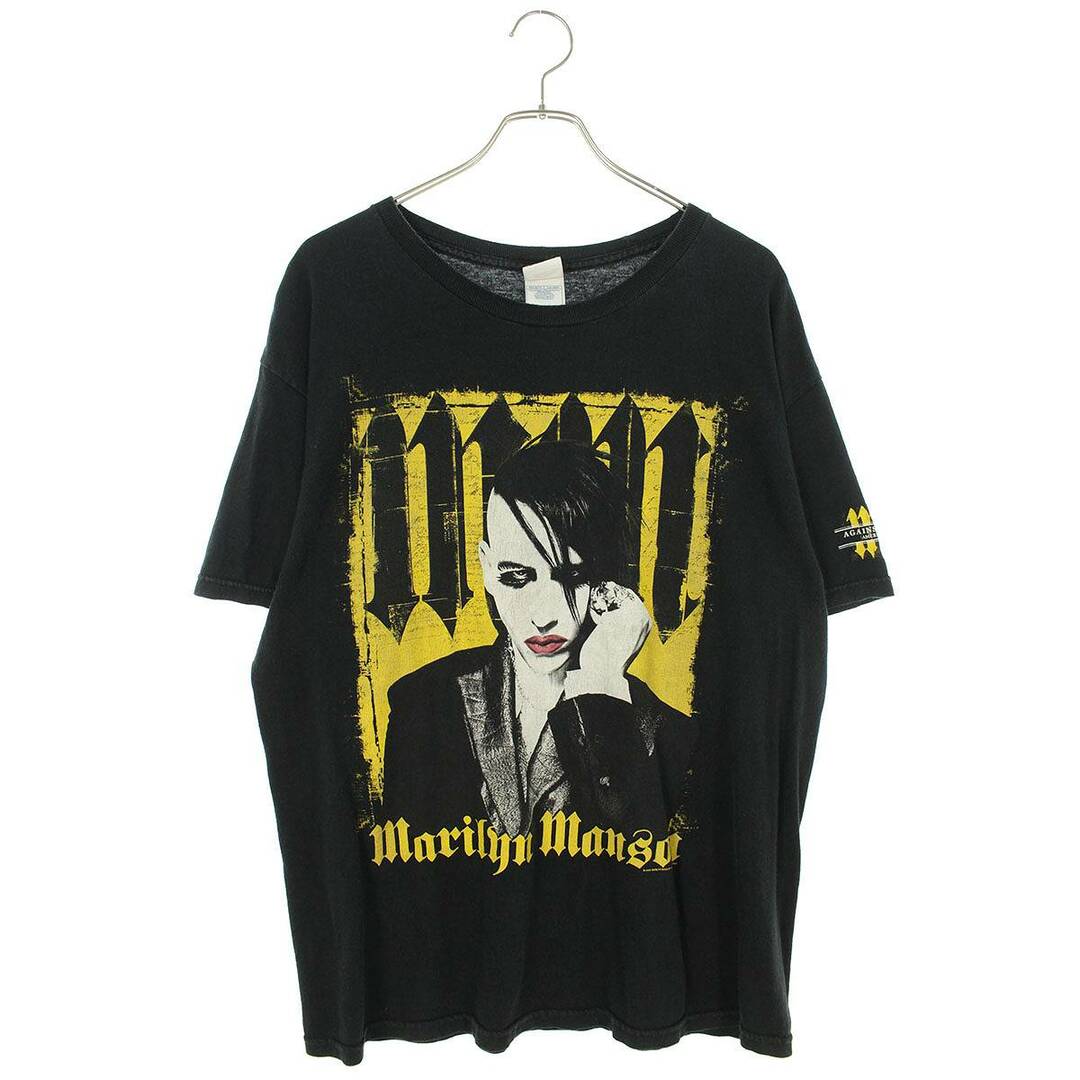 トップスヴィンテージ VINTAGE  00s  Marilyn Manson/マリリンマンソン AGAINST ALL GODSTシャツ メンズ L