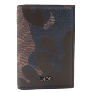 ディオール(Dior)のディオール  カードケース  カモフラ柄 カードホルダー 2ESCH13(名刺入れ/定期入れ)