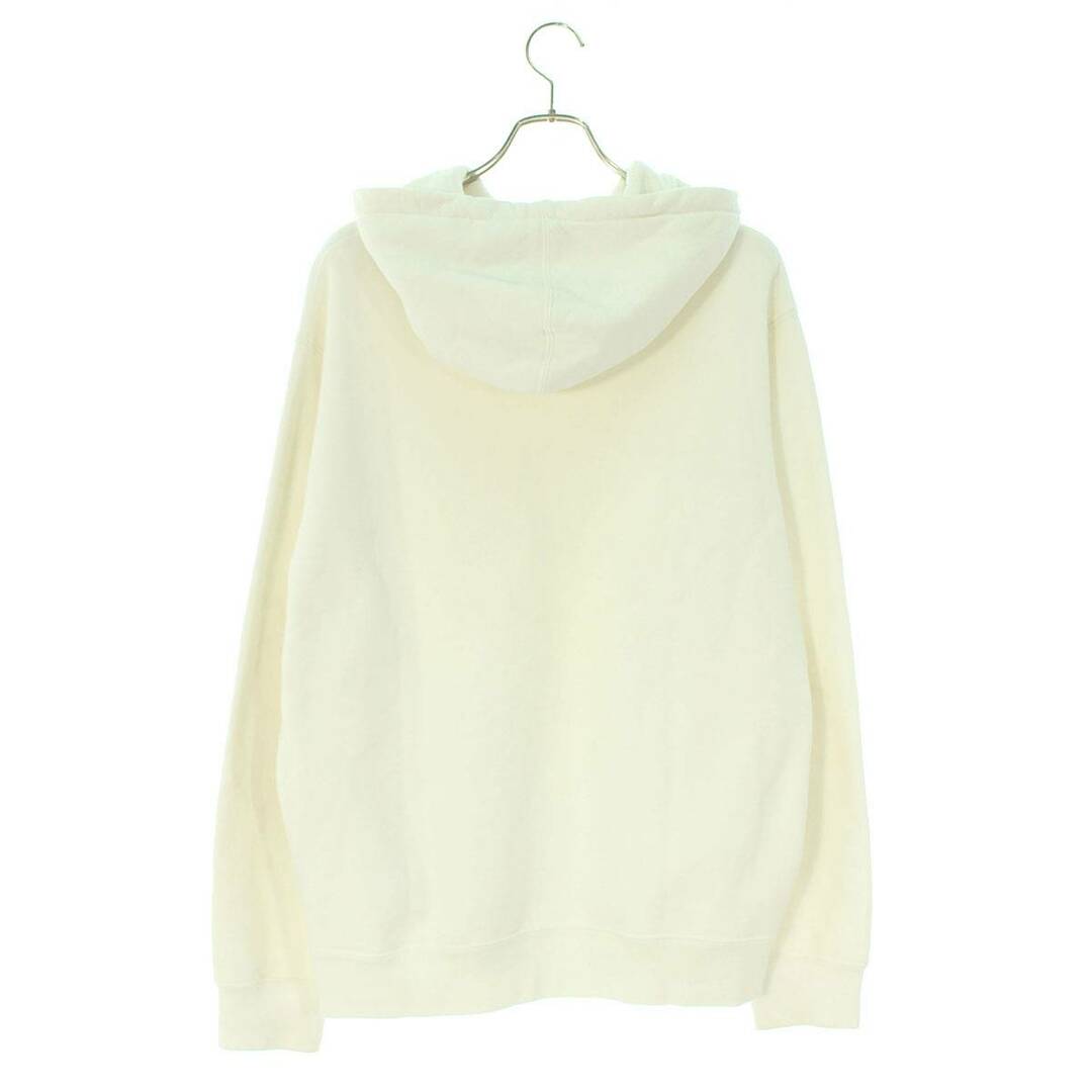 シュプリーム 18SS Corner Label Sweatshirt ロゴラベルプルオーバーパーカー メンズ M