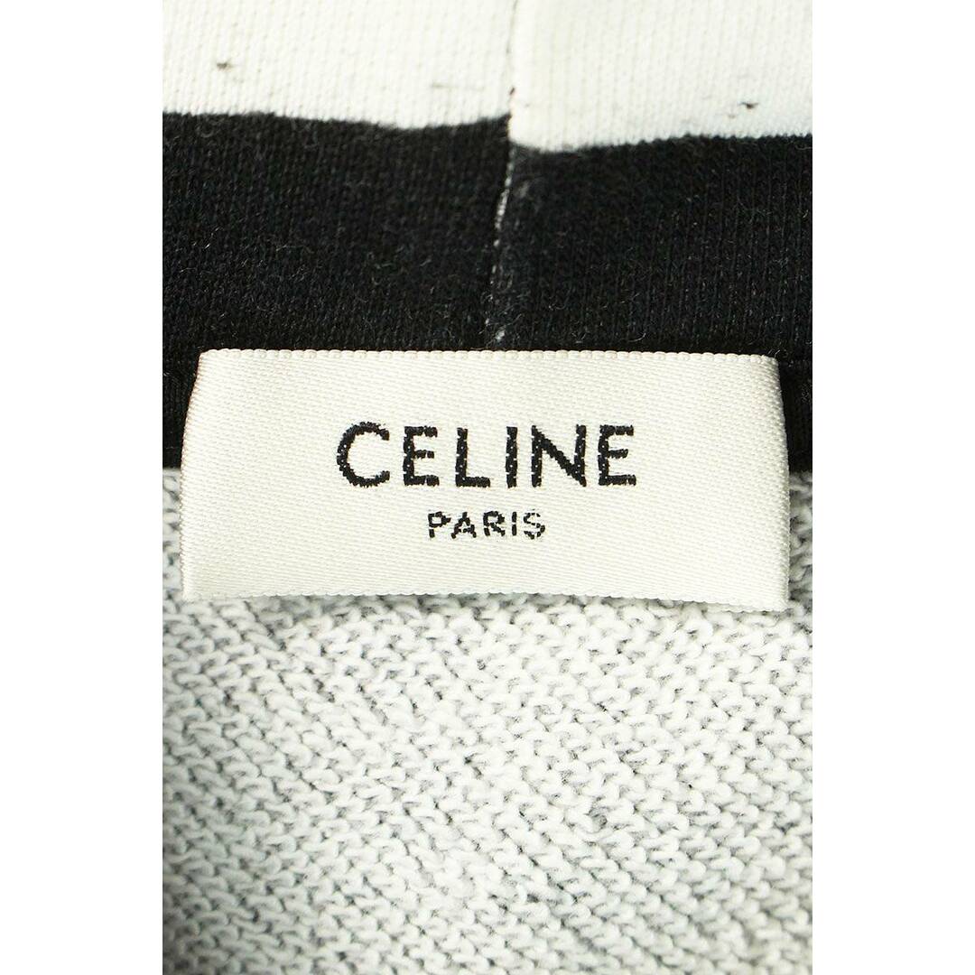 CELINE セリーヌ 22SS アーティストプリント プルオーバーパーカー フーディー 2Y619469Q ブラック/ホワイト