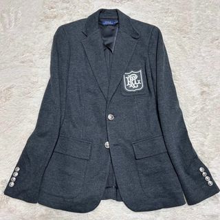 ポロラルフローレン テーラードジャケット(レディース)(グレー/灰色系 ポロラルフローレン テーラードジャケット(レディース)(グレー/灰色系